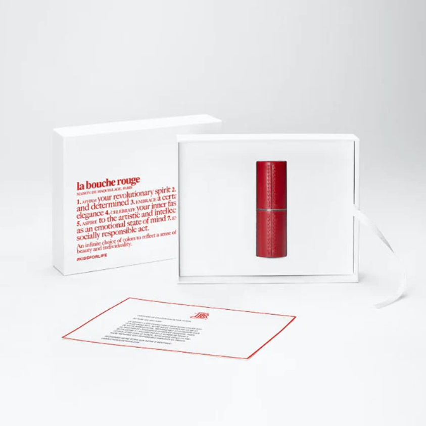 La Bouche Rouge - Refillable Fine Leather Lipstick Case – D A P H N E